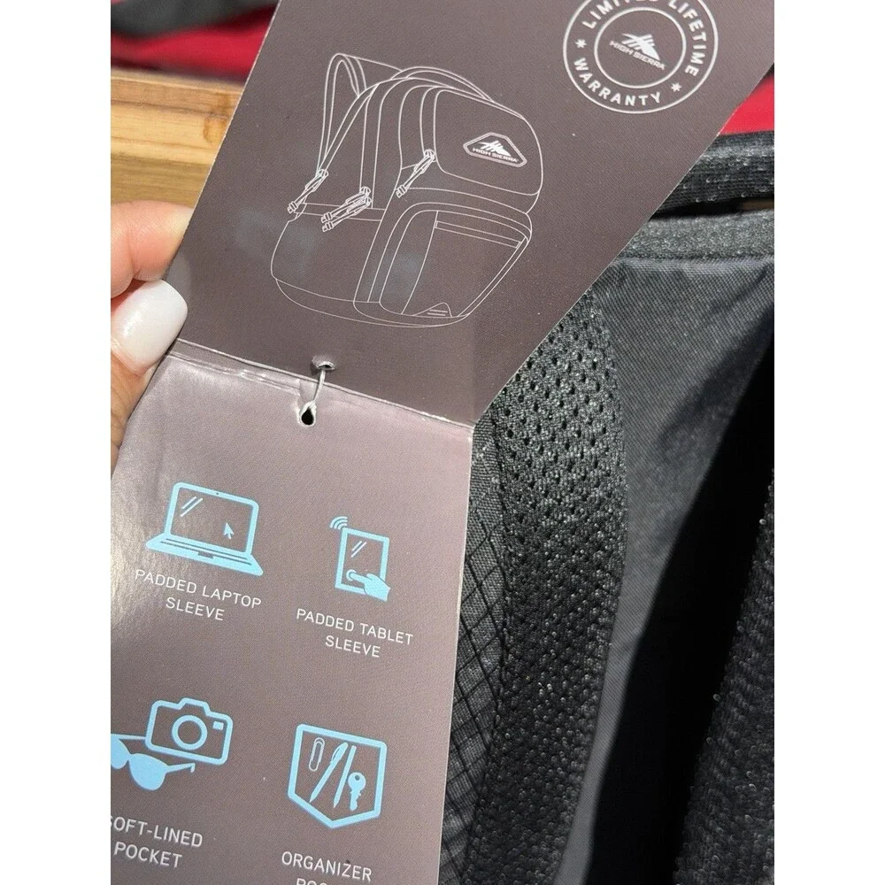 High Sierra Swoop SG Backpack - Black